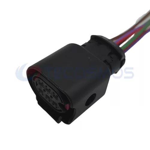 Wire Harness Plug of Automobile Waterproof Connector 6 Pin Female 8V1973713 - image 2